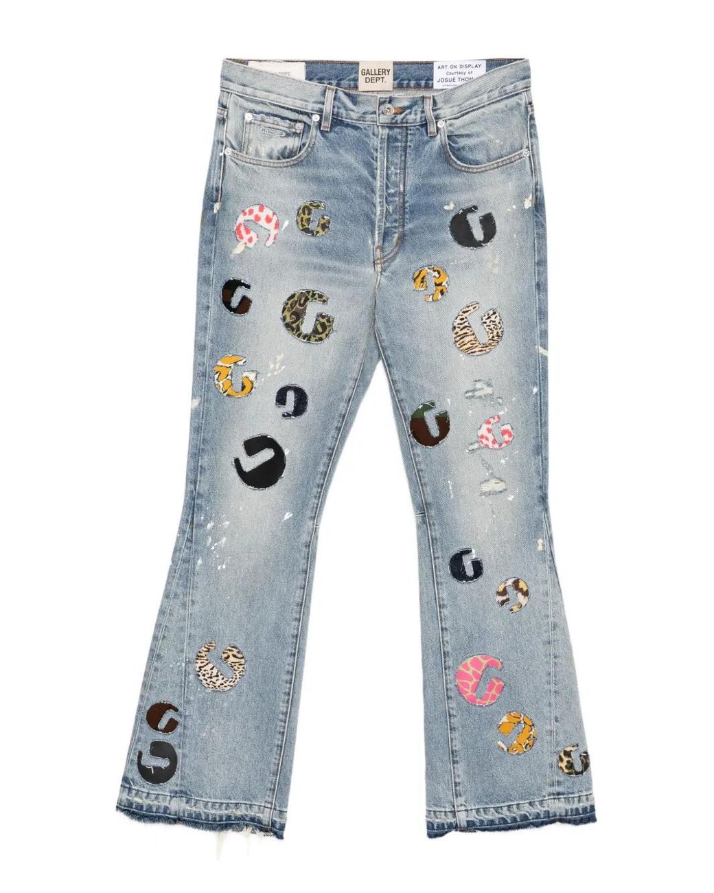 GALLERY DEPT. Blue G Time Flared Jeans for men