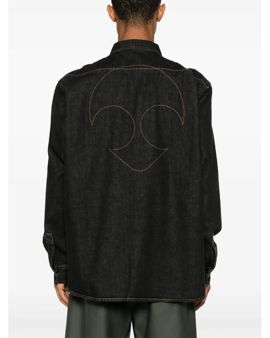 Gcds Black Wirdo Shirt for men
