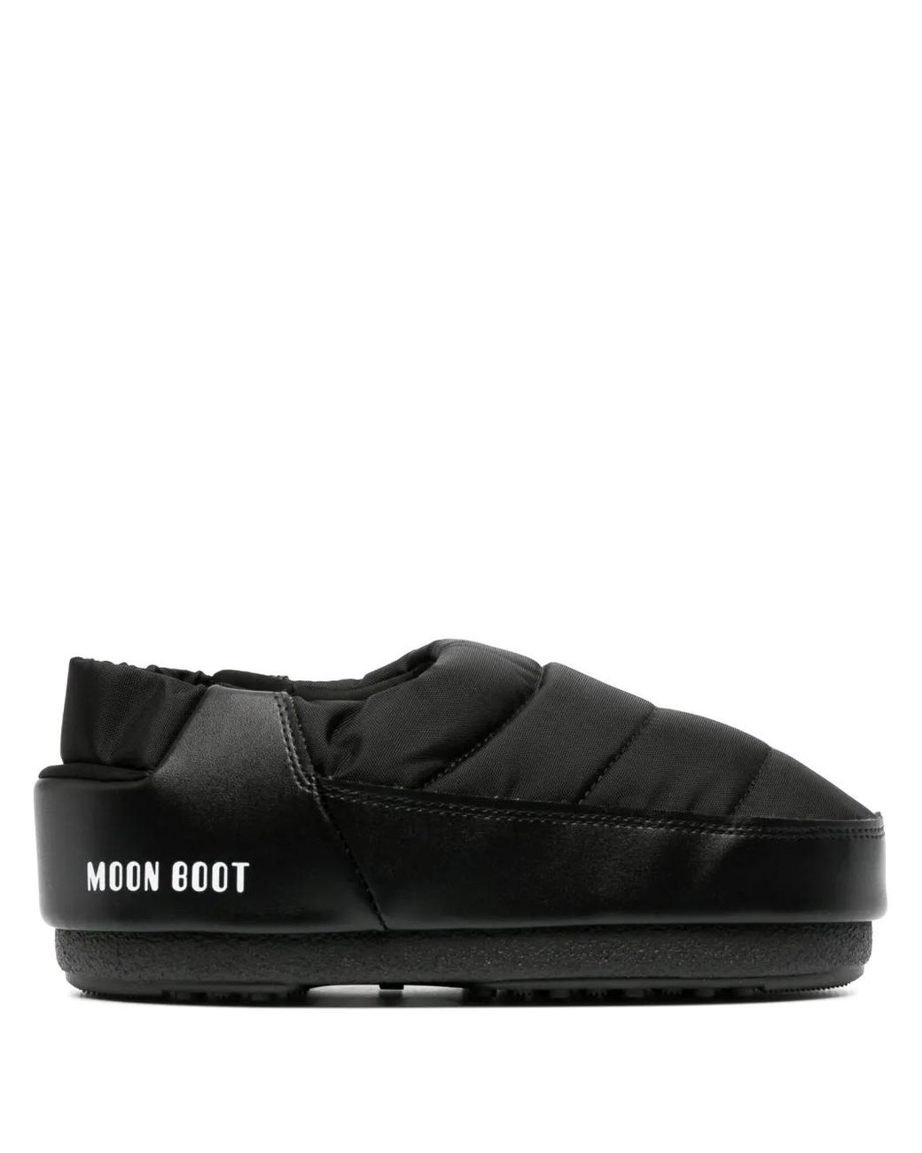 Slippers Imbottite di Moon Boot in Black