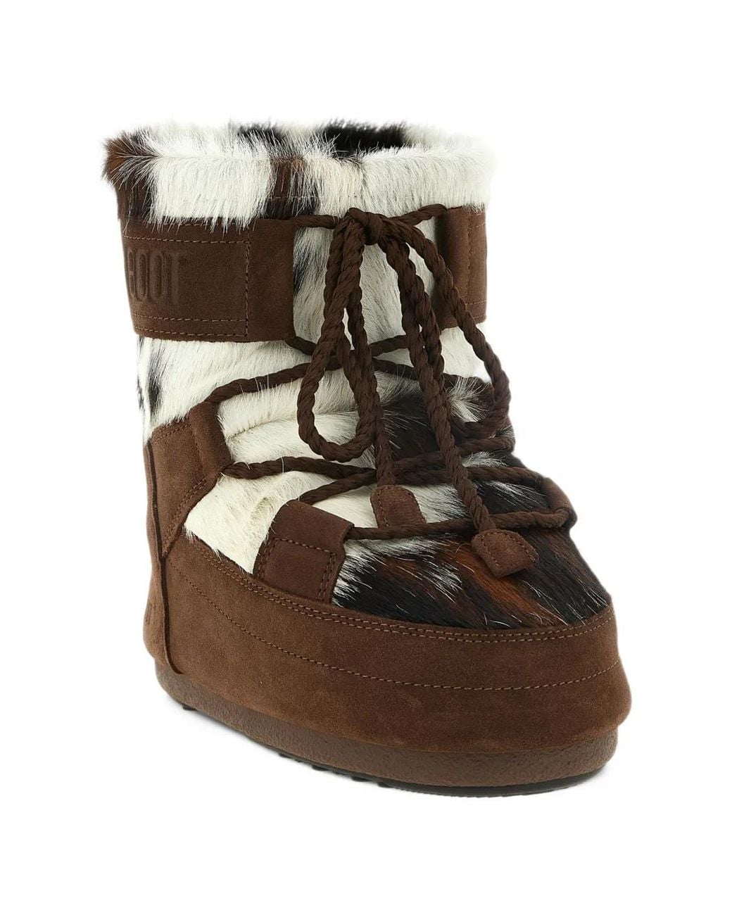Moon Boot Brown Icon Low Archive 1985 Cow Hide Boots