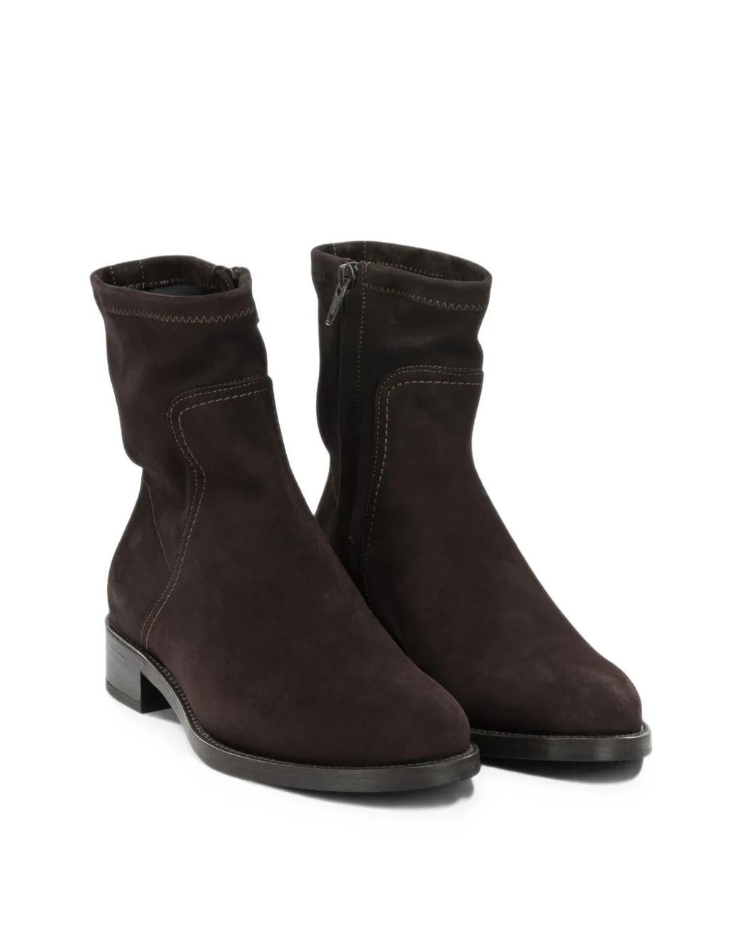 MARETTO® Black Suede Ankle Boots