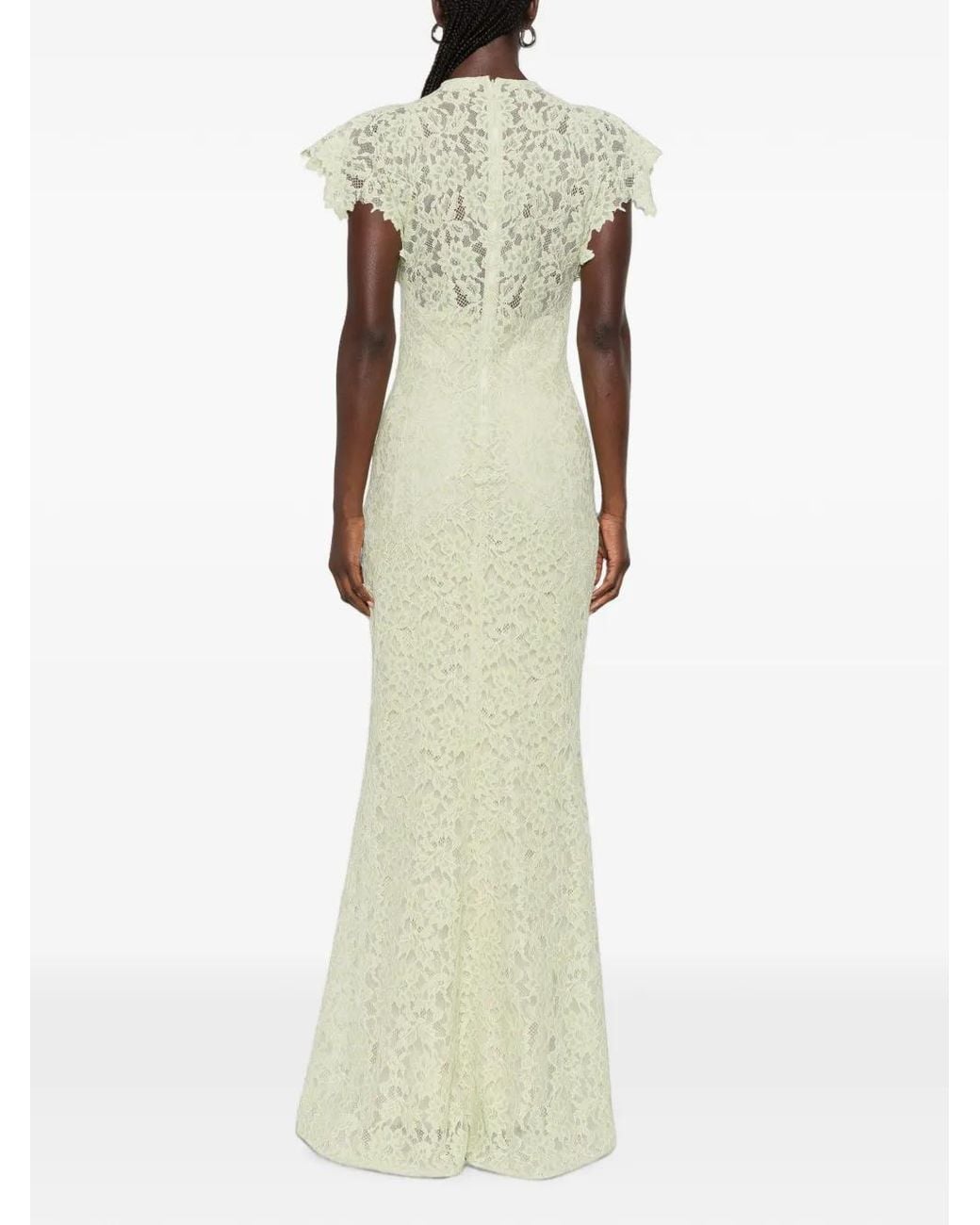 De La Vali White Laia Maxi Dress
