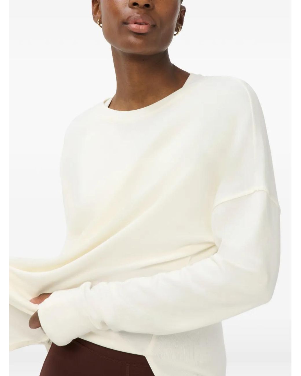 Sweaty Betty White After Class Sweatshirt