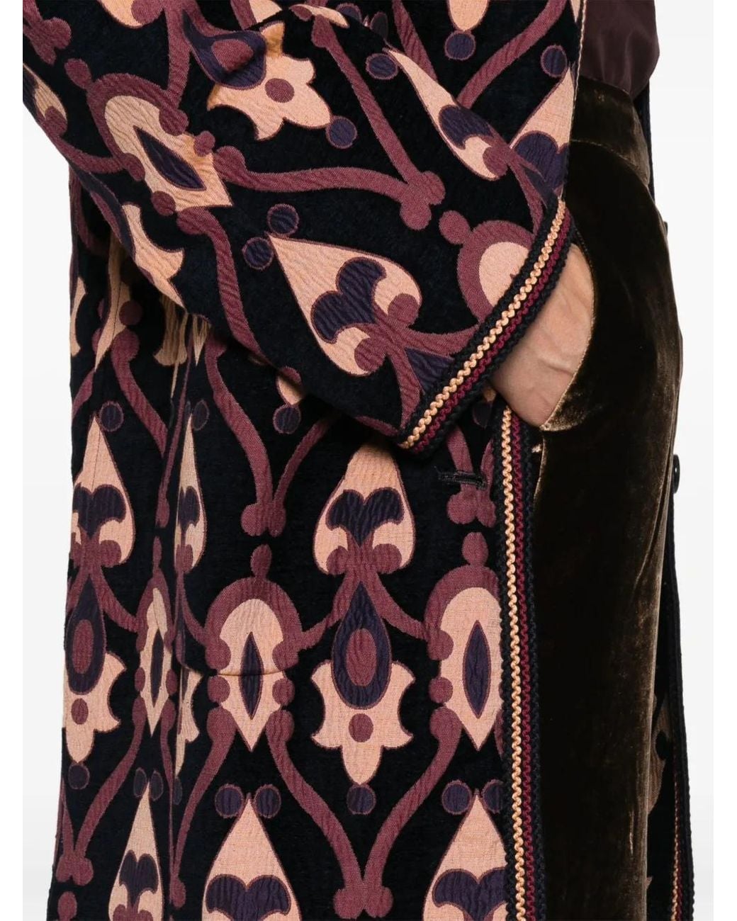 Etro Multicolor Multicolour Trench Coat