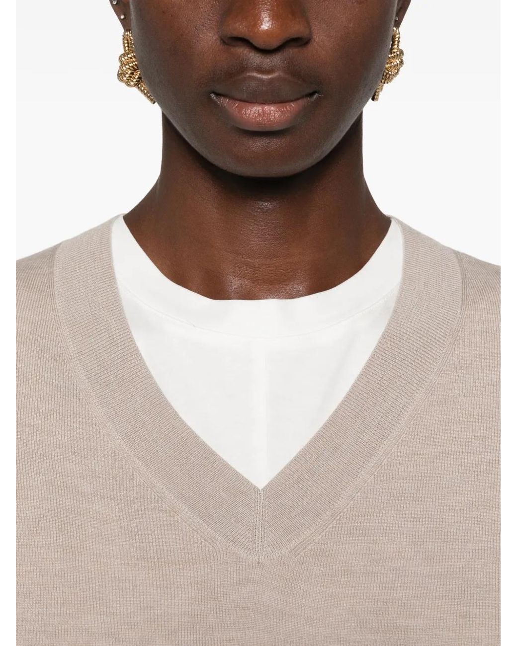 ELEH Natural Pull À Col V