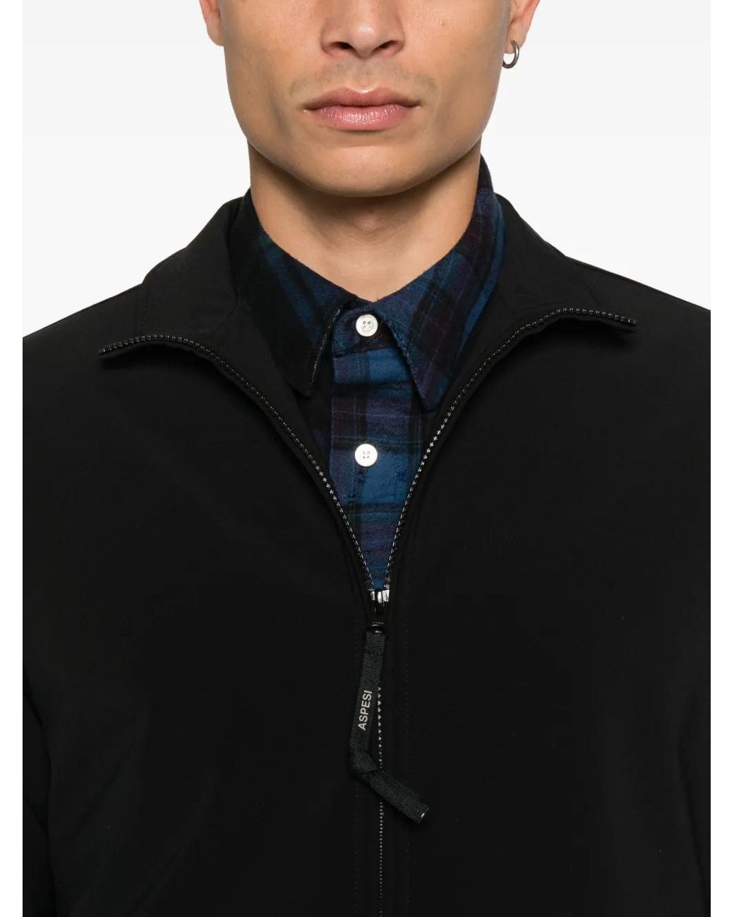 Aspesi Jacke Mit Stehkragen in Black für Herren