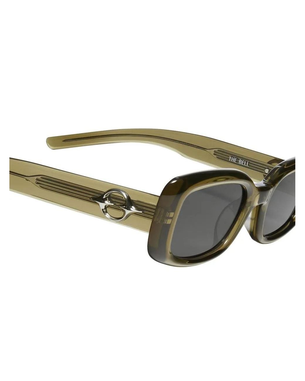 Gentle Monster Green Rectangular Frame Sunglasses