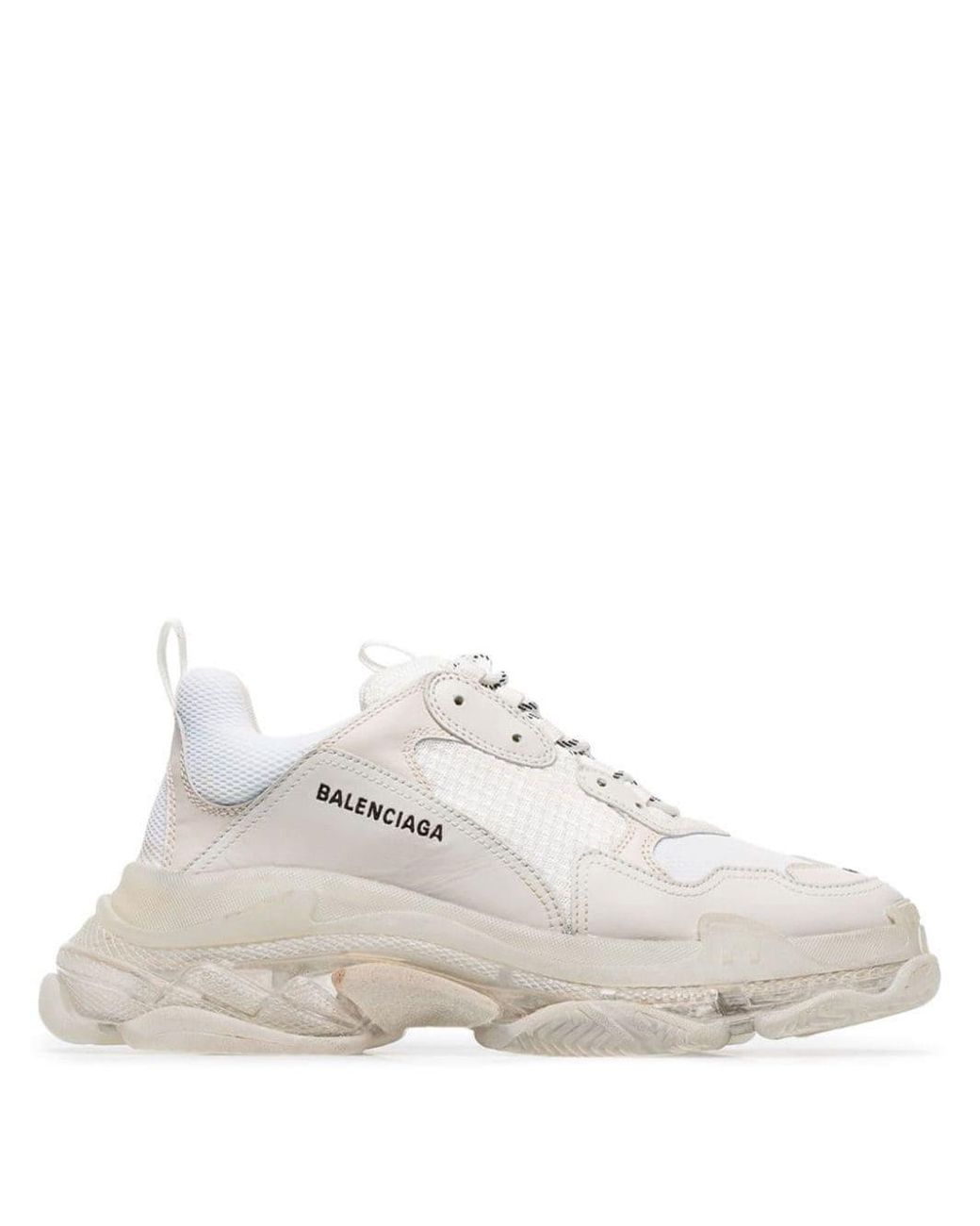 Balenciaga Triple S Sneakers Met Doorzichtige Zool in het Wit voor heren |  Lyst NL