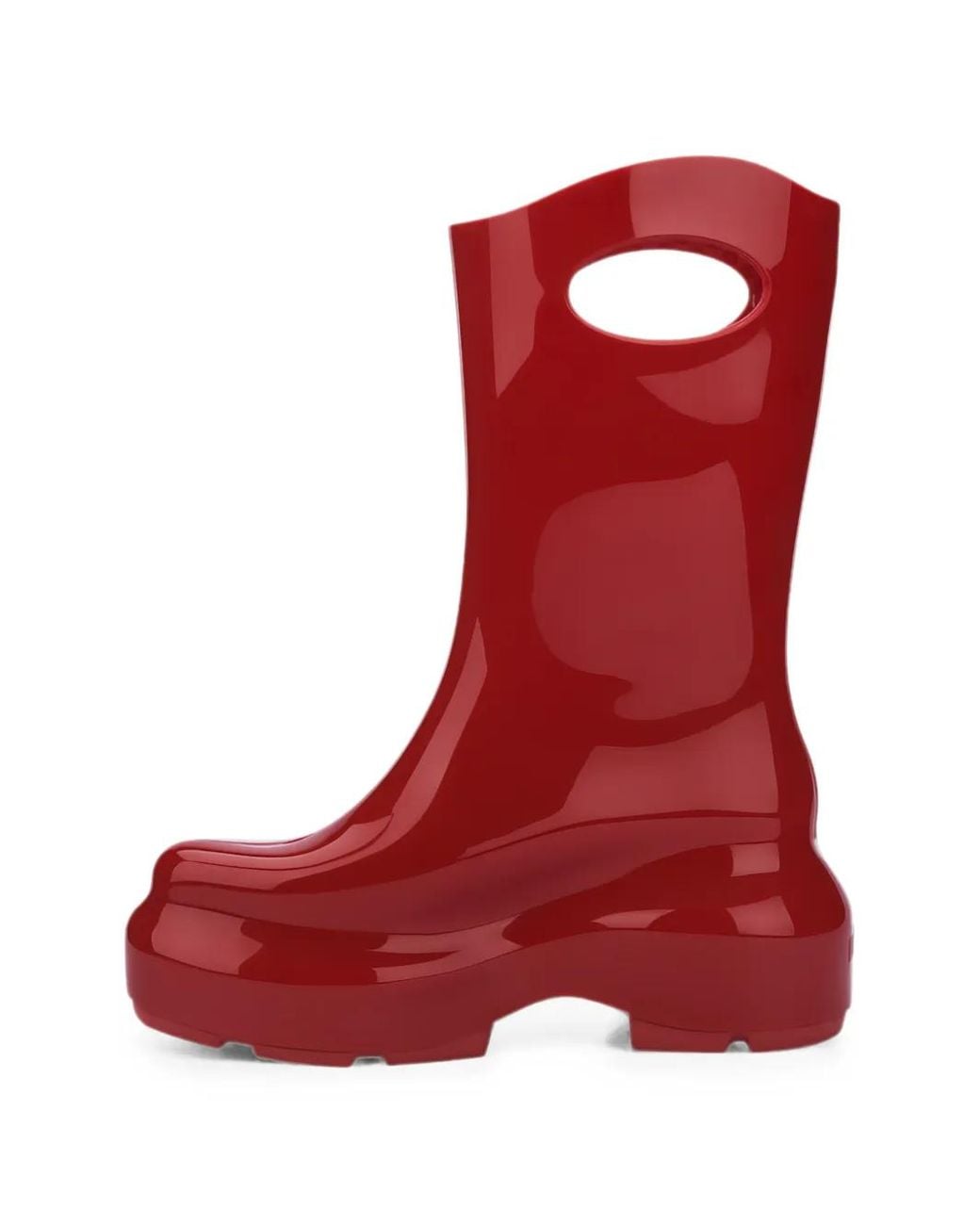 Melissa Red Ultra Cut-Out Boots