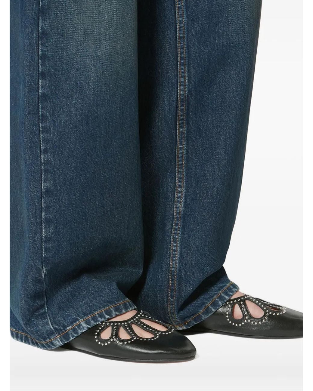 Isabel Marant Black Bloris Ballet Flats