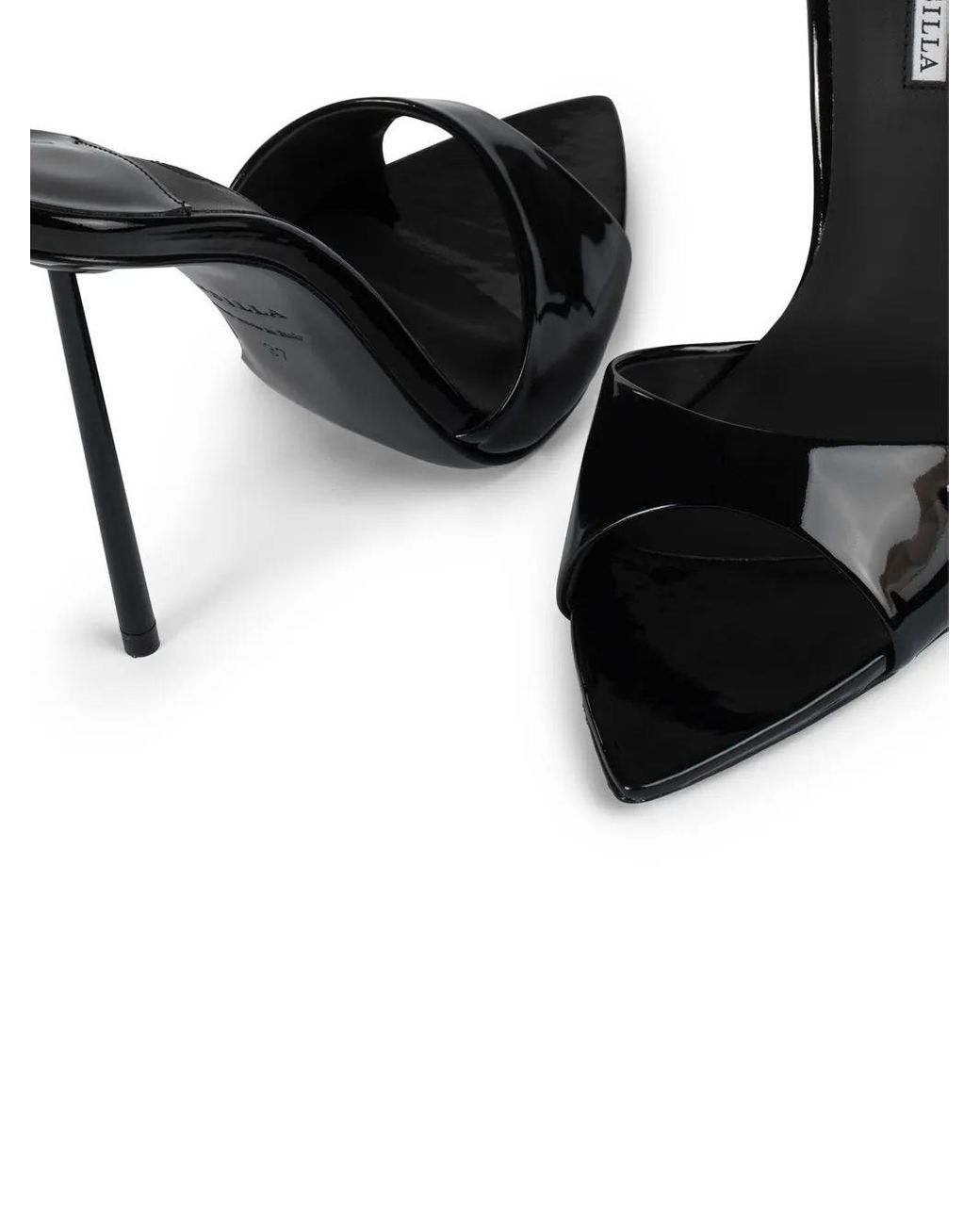 Le Silla Black Bella Sandalen 120Mm