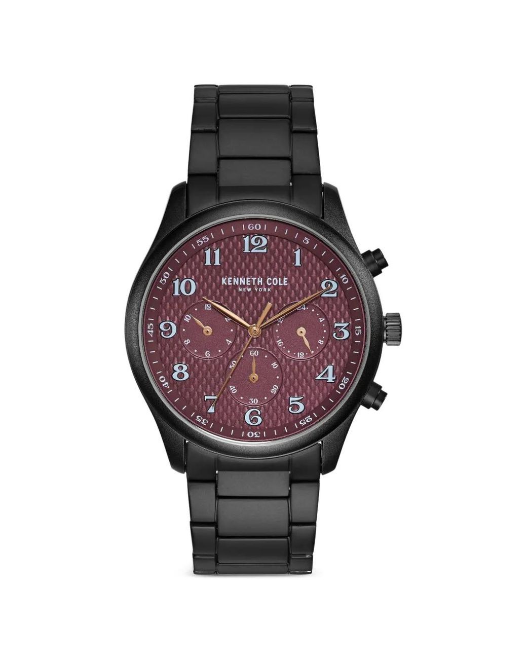 Kenneth Cole Red Montre Chronographe Mm Texturée for men