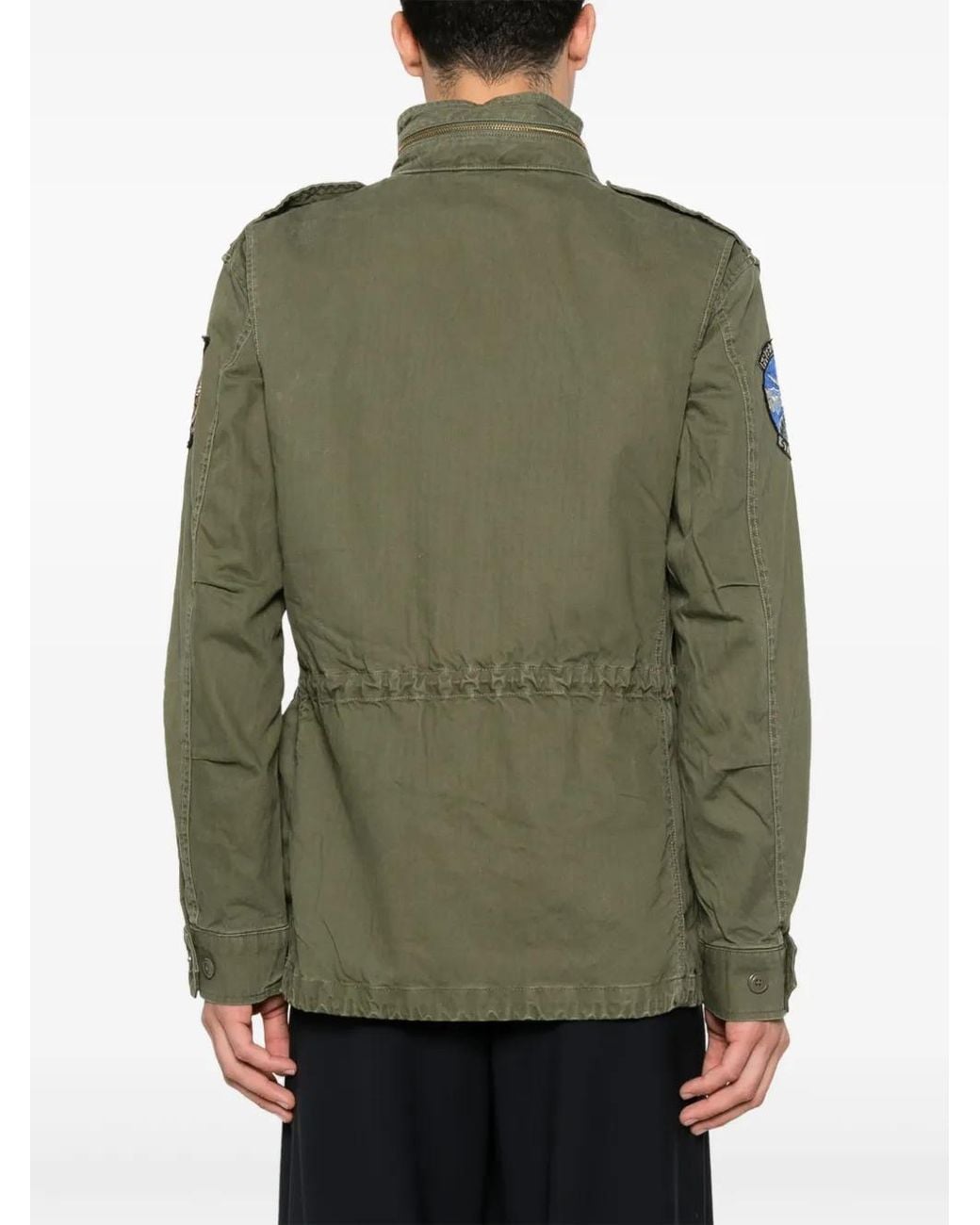 La icónica chaqueta militar con logotipo Polo Ralph Lauren de hombre de color Green