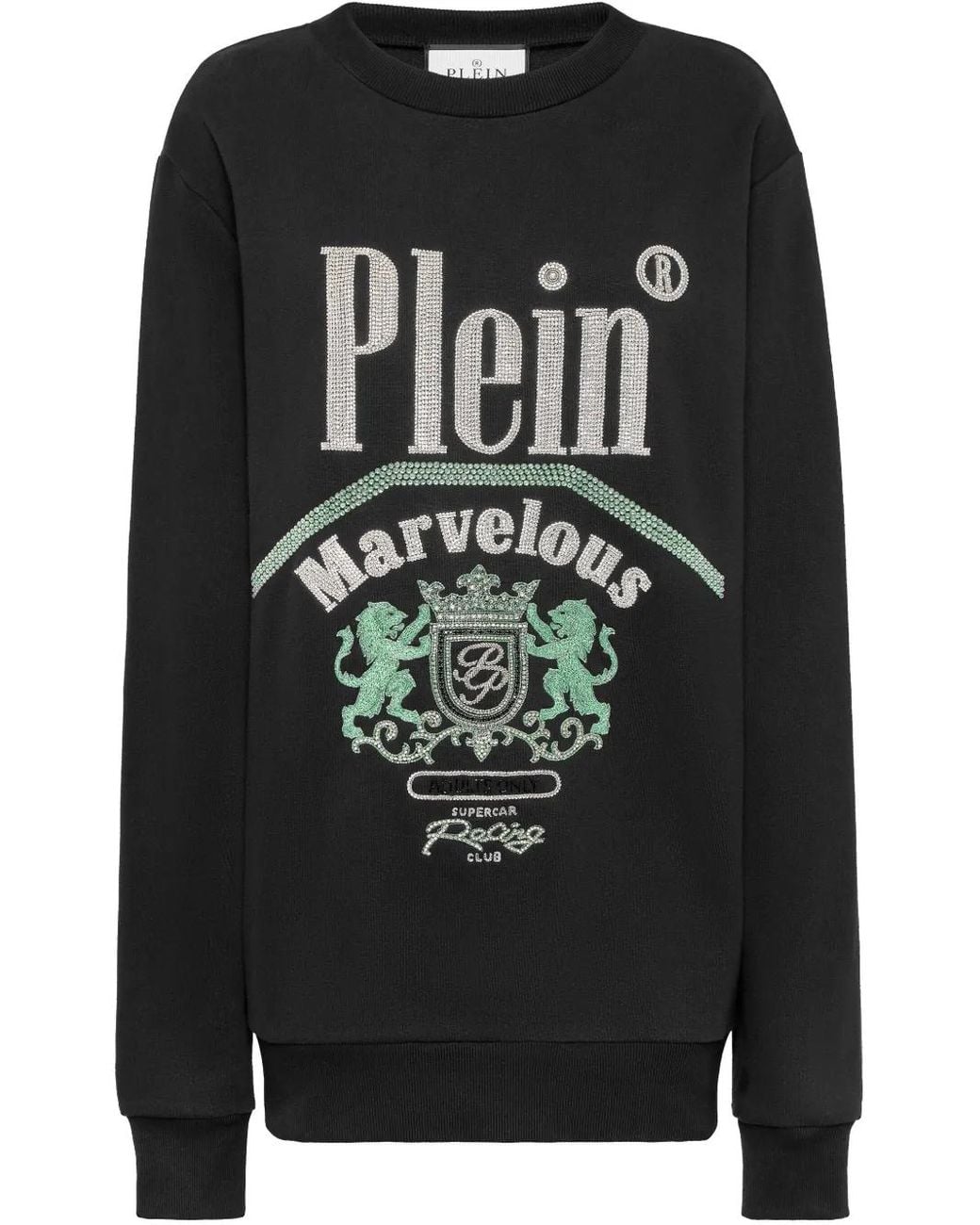 Philipp Plein Black Marvelous Sweatshirt