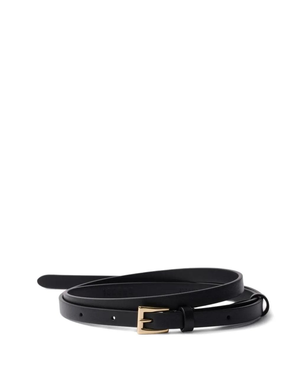 Prada Leren Gespriem in het White