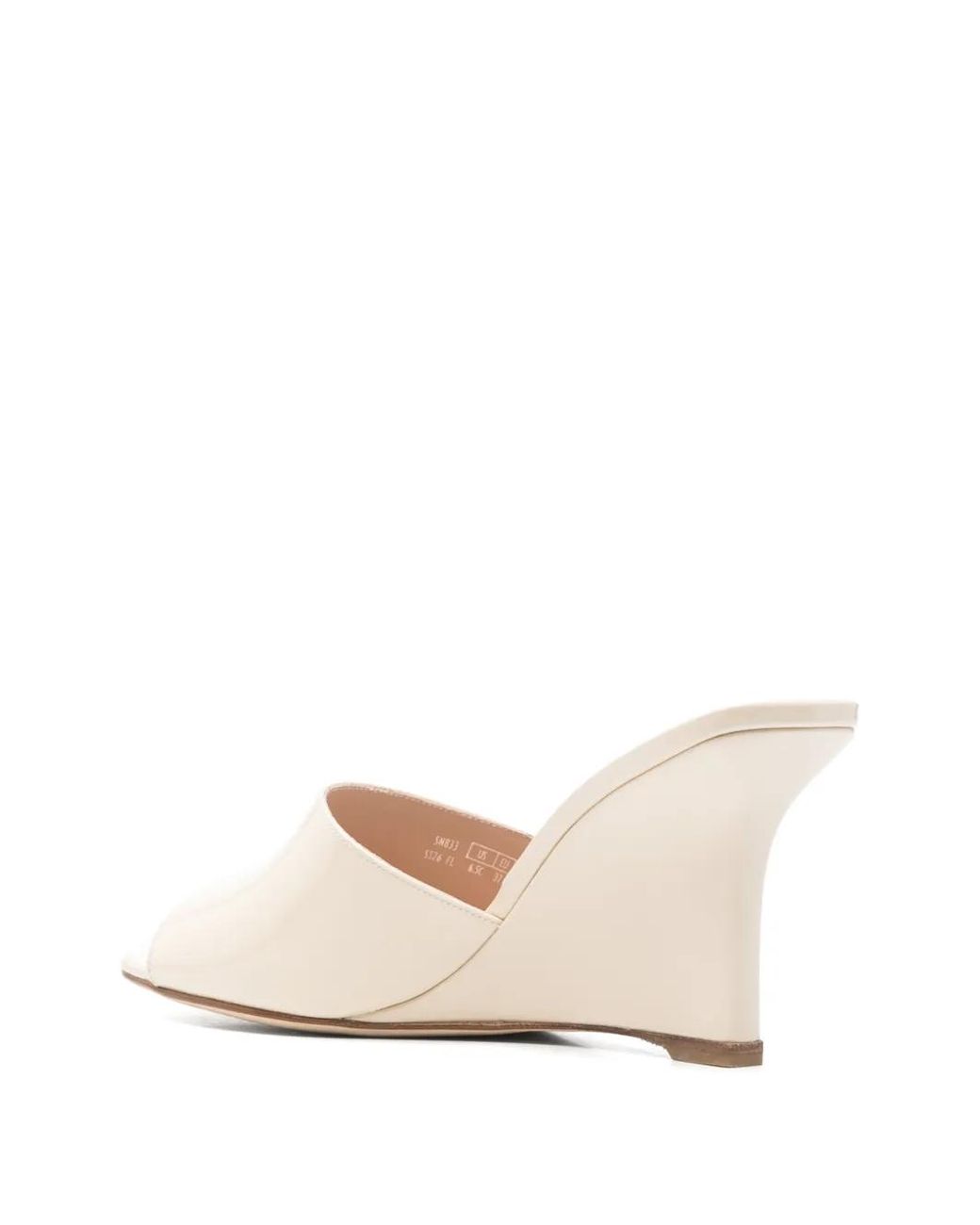 Stuart Weitzman Natural Vienne Wedge Sandals