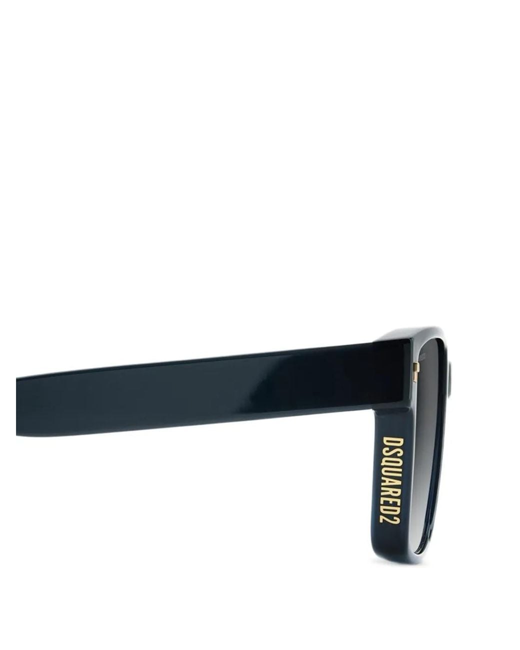 DSquared² Black Lunettes De Soleil À Monture Carrée for men