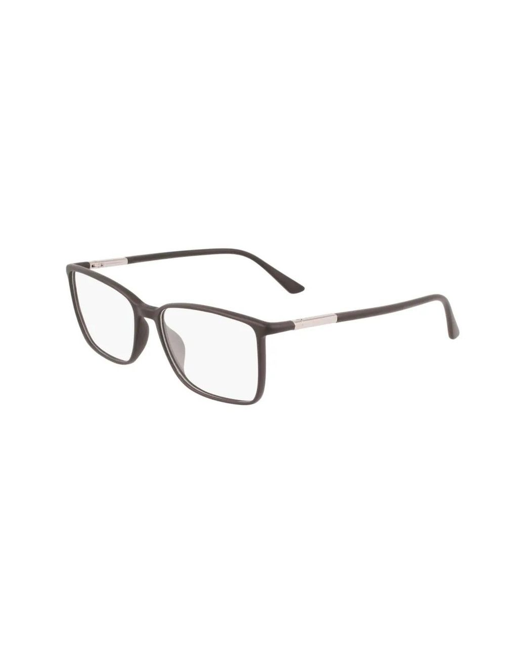 Calvin Klein Brown Square-Frame Glasses for men
