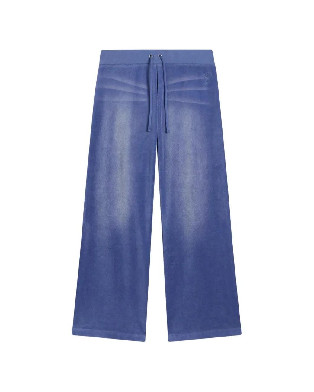 Juicy Couture Blue Velour Track-Pants