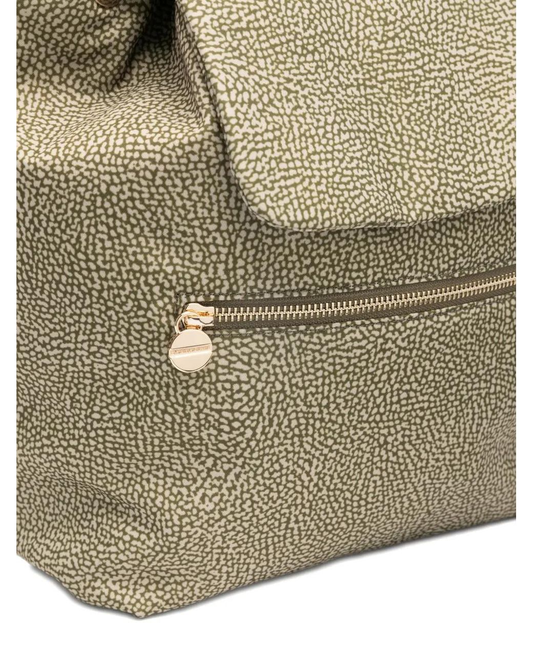 Borbonese Natural Medium Eco Backpack