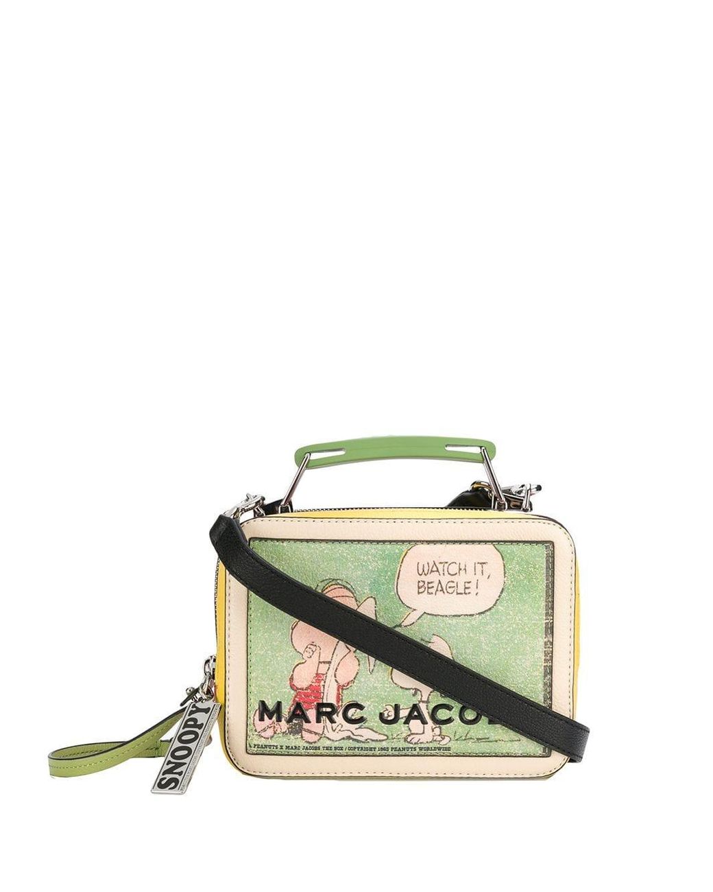 Marc Jacobs 'Peanuts' Box-Handtasche in Gelb | Lyst DE