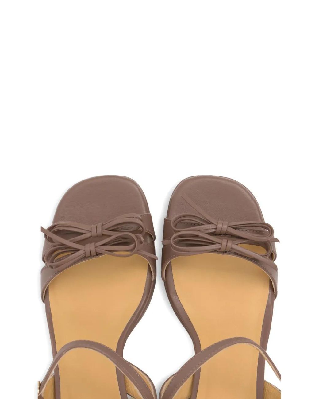 Castaner Natural Florina Bow-Detail Sandals