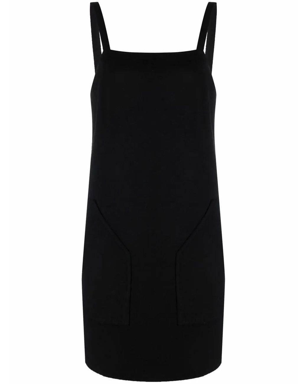 Max Mara Black Sleeveless Knitted Mini Dress