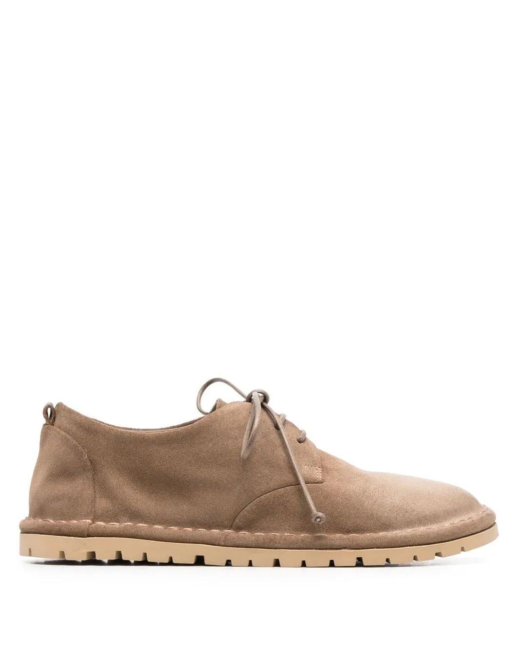 Marsèll Brown Sancrispa Suede Derby Shoes