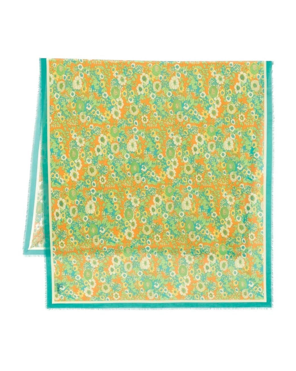 ALÉMAIS Green Jeff Scarf