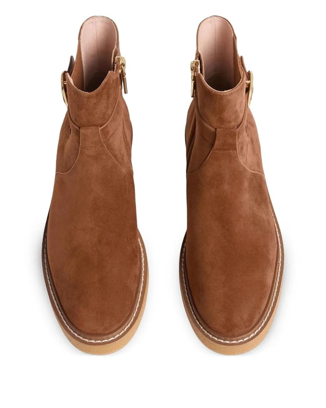 Coccinelle Brown Bottines C-Saddle
