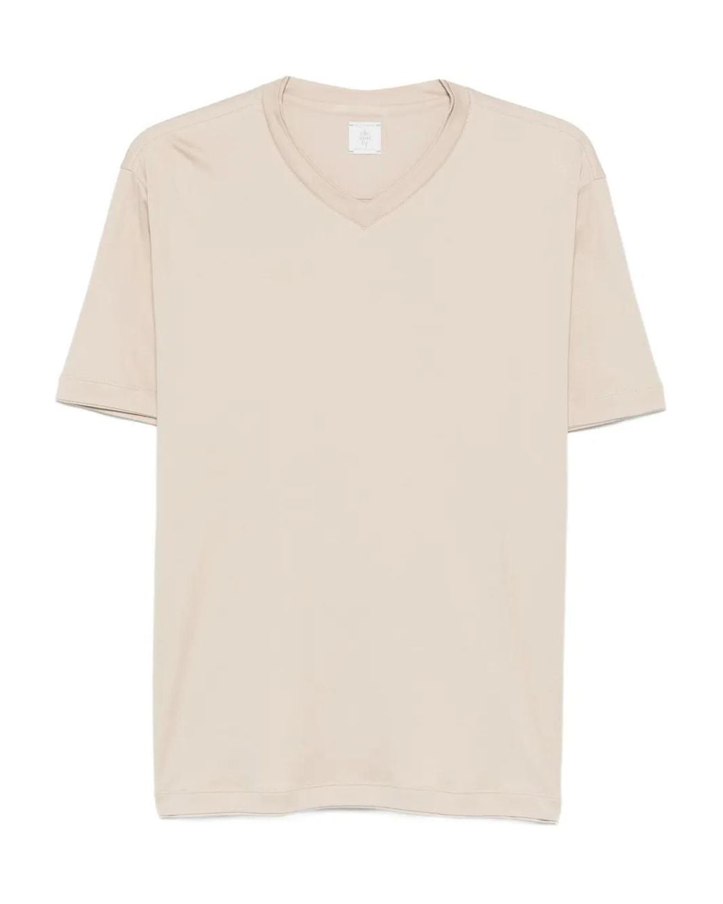 Eleventy White V-Neck T-Shirt for men