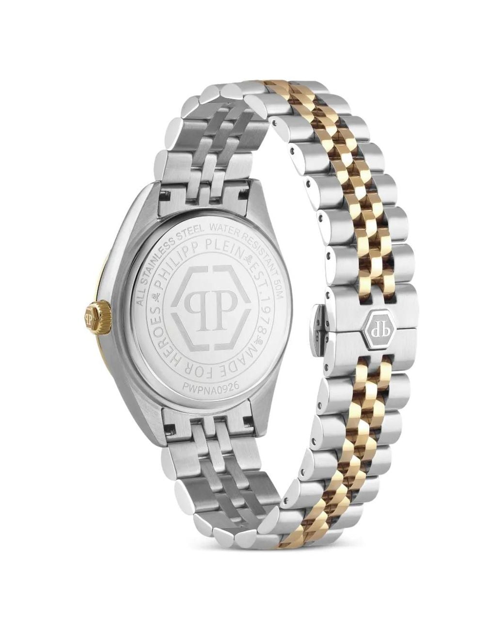 Philipp Plein Metallic Date Superlative 41Mm Watch for men