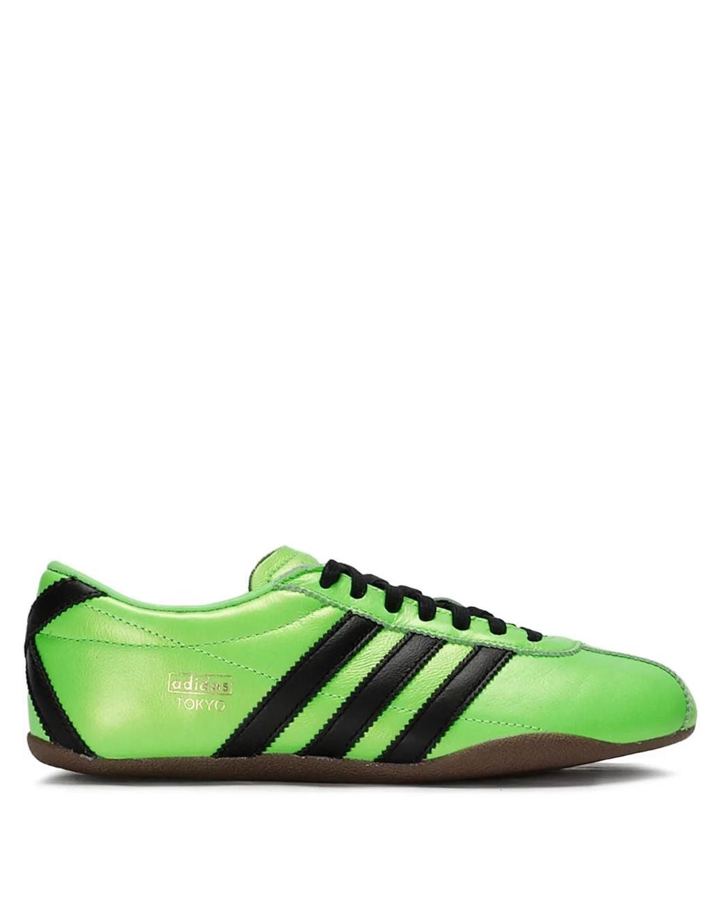 Adidas Green Sneakers Leather