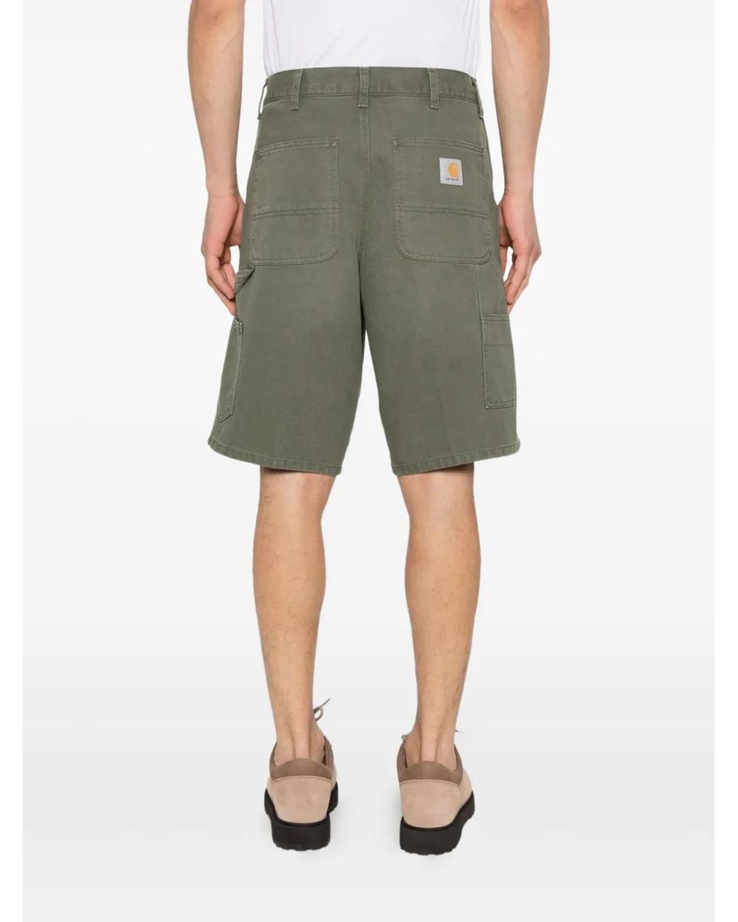 Carhartt Gray Single Knee Shorts for men