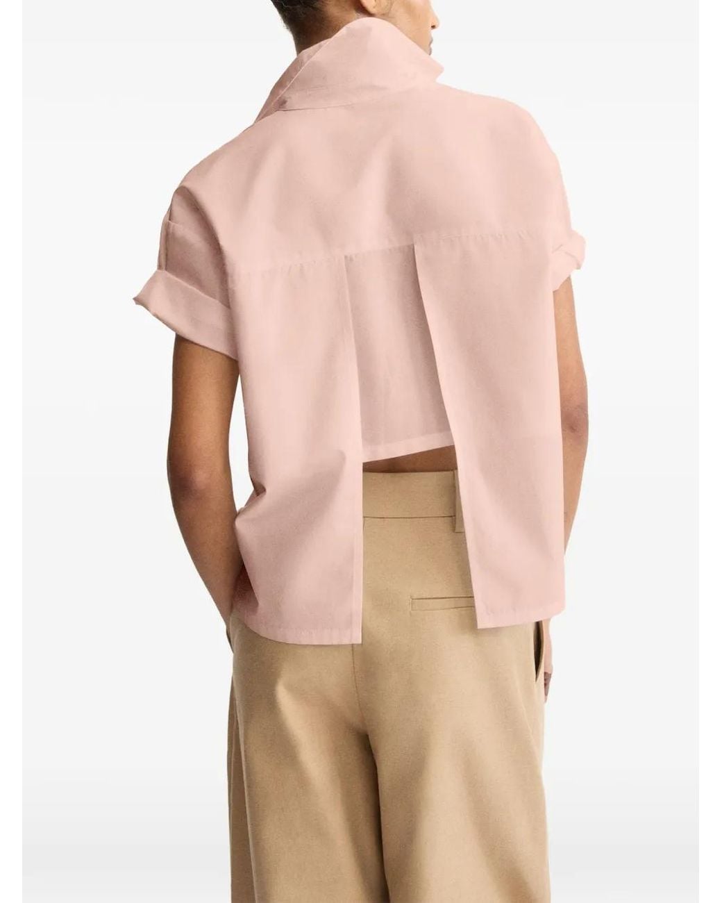 Arlo Mott Natural Clark Split-Back Shirt