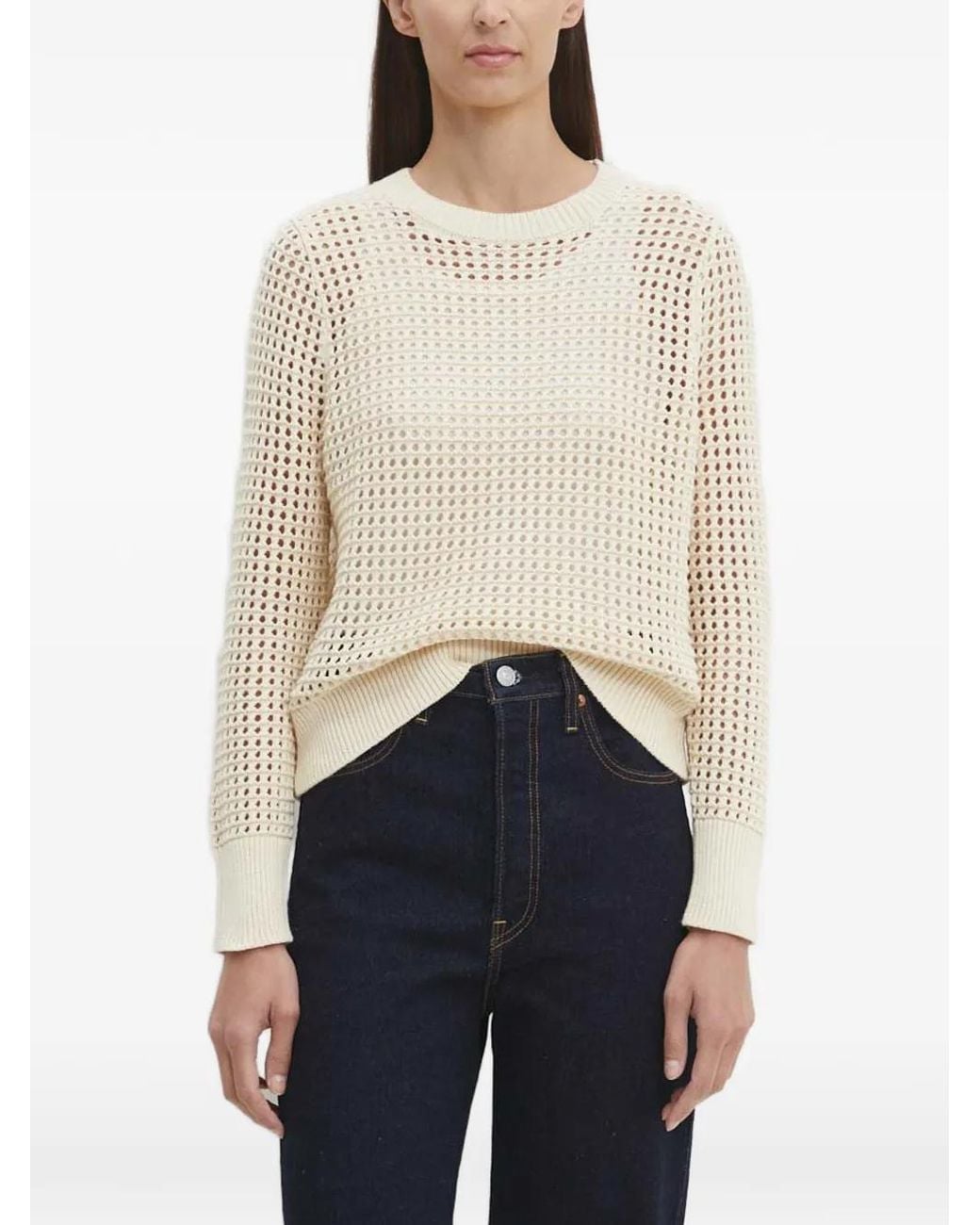 Levi's Blue Superbloom Open-Knit Sweater