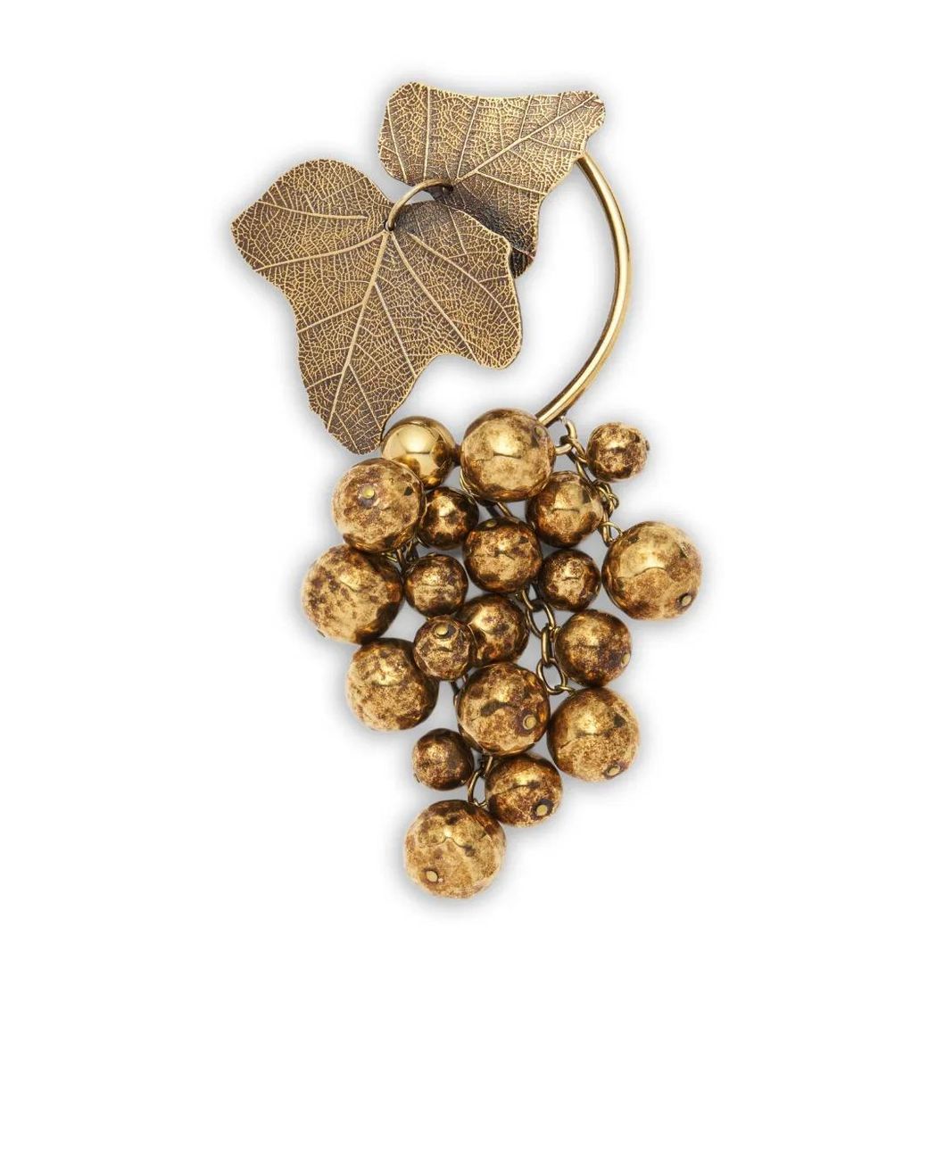 Jean Paul Gaultier Metallic Grapes Ear Cuff