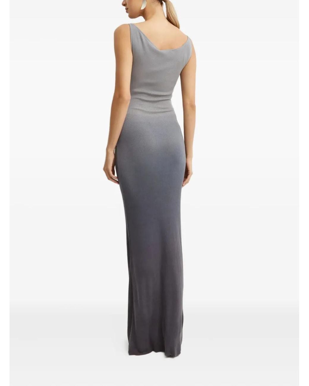 slim fit dress slacks Aya Muse Light Blue Mer Maxi Dress main image 0