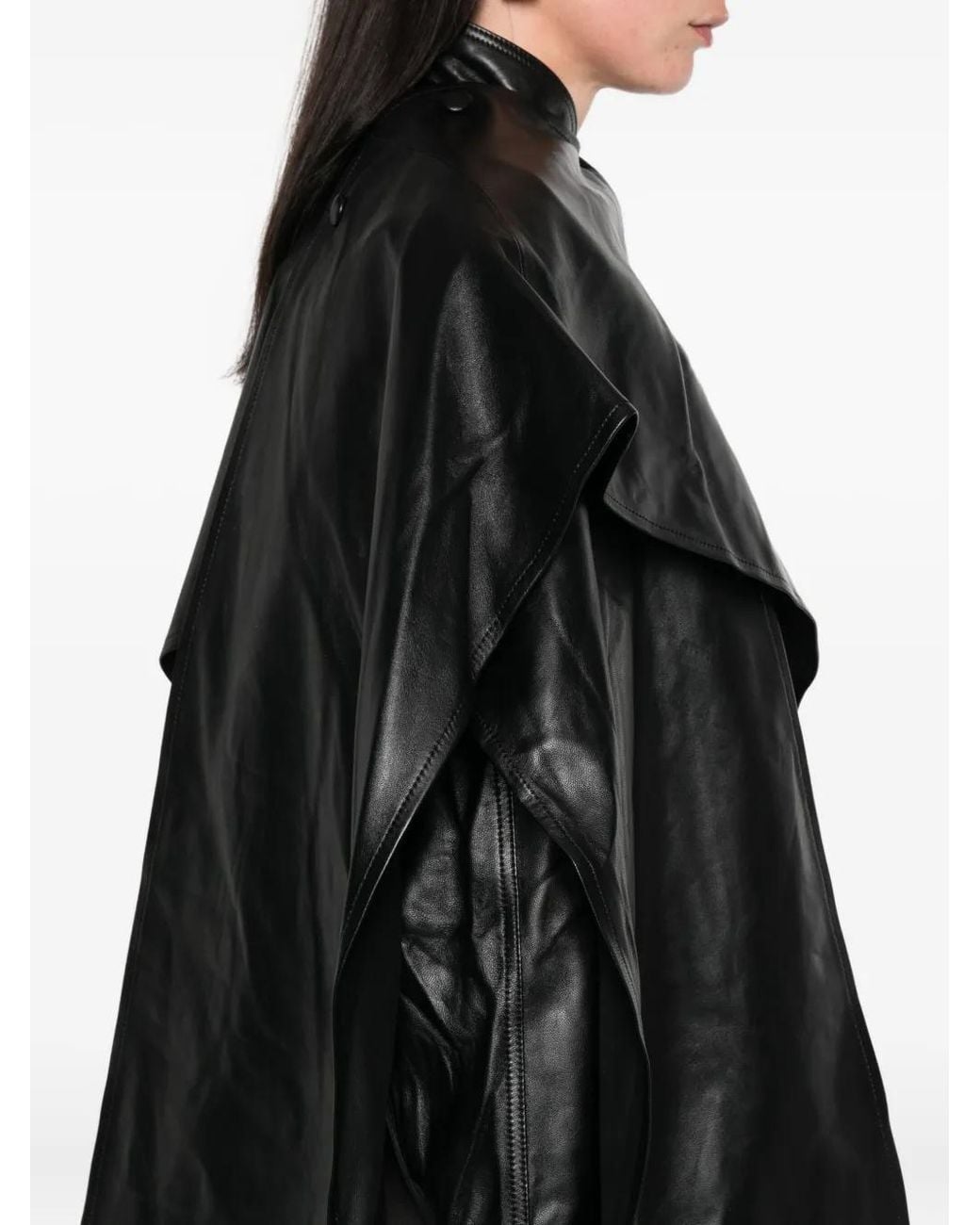 DUCIE Black Naomi Leather Jacket