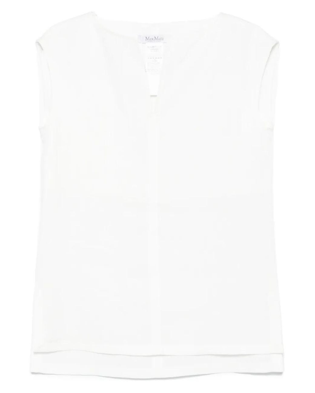 Top Colimbo Max Mara de color White