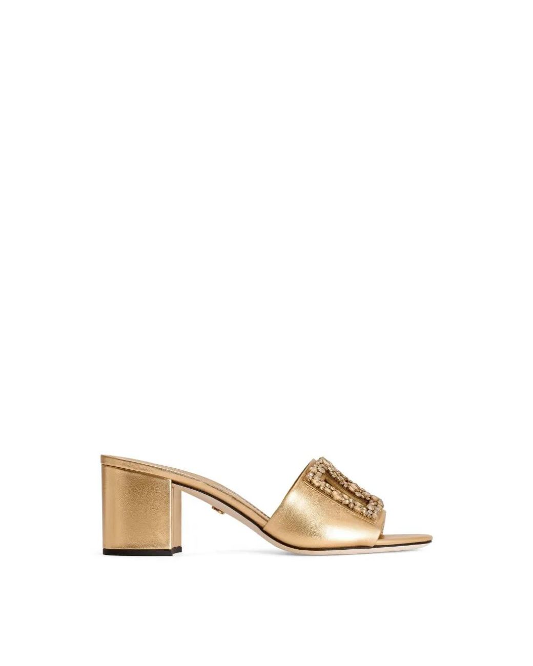 Dolce & Gabbana Natural Mules