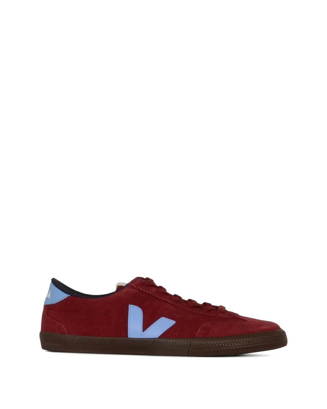 Veja Red Tiziano Suede Volley Sneaker for men