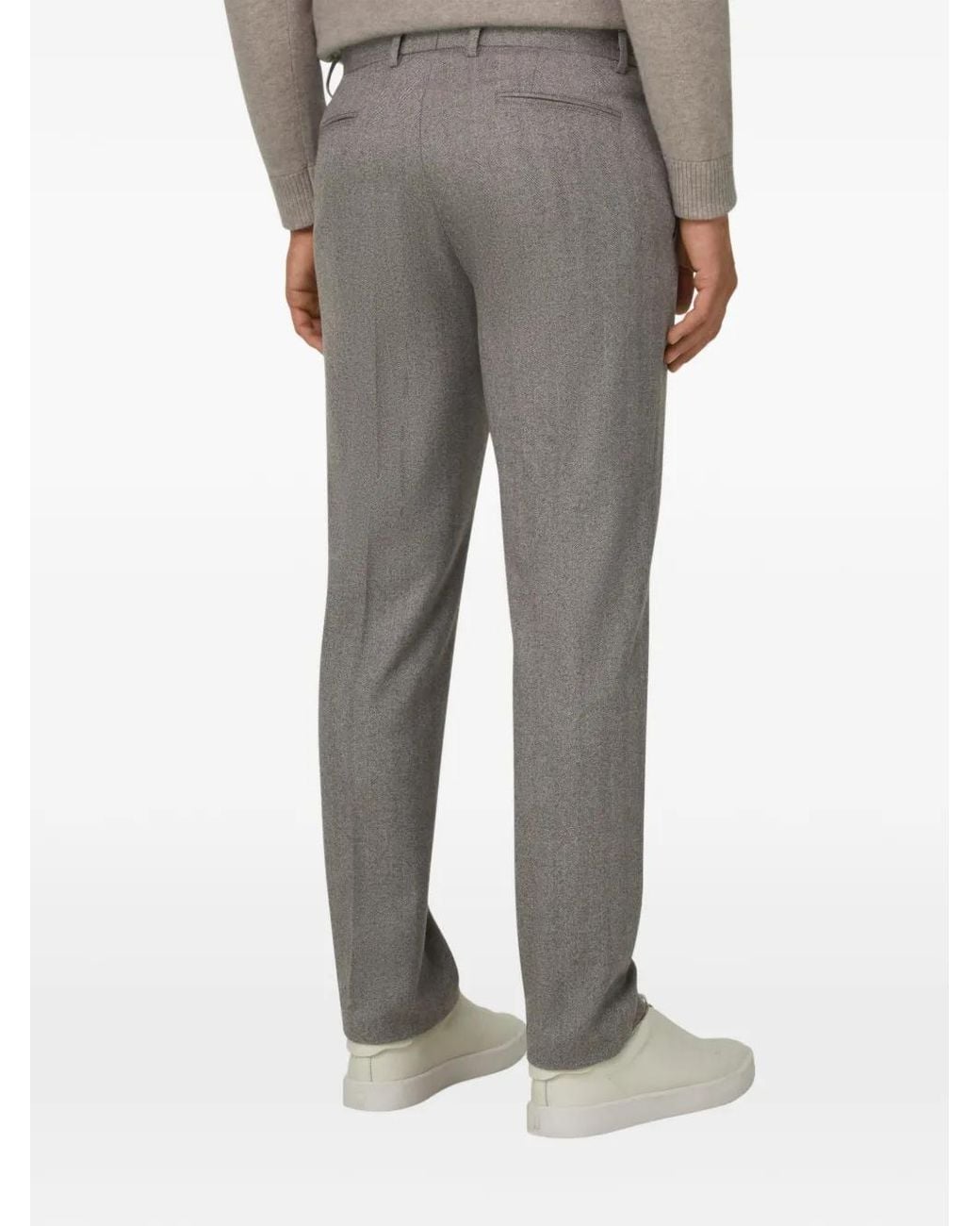 Boggi Gray Trousers for men