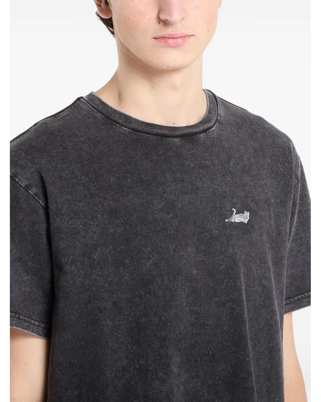 RIPNDIP Black Castanza Short-Sleeve T-Shirt for men