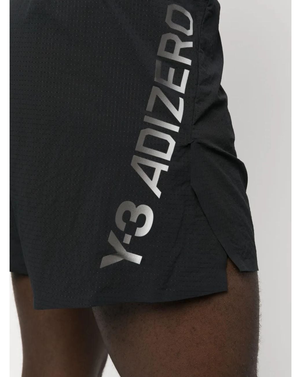 Y-3 Shorts Met Elastische Taille in het Black voor heren