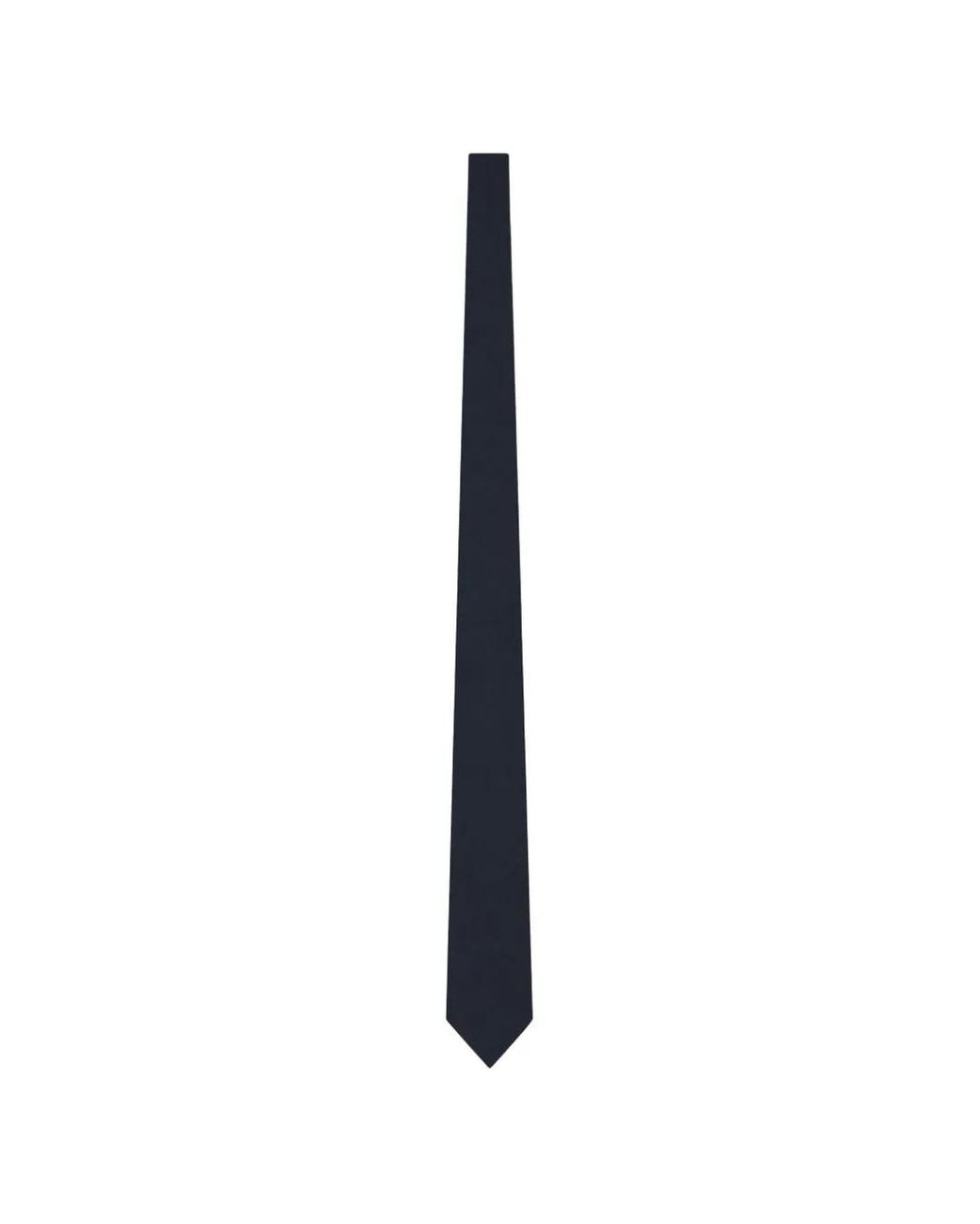 Slowear White Pointed-Tip Tie for men