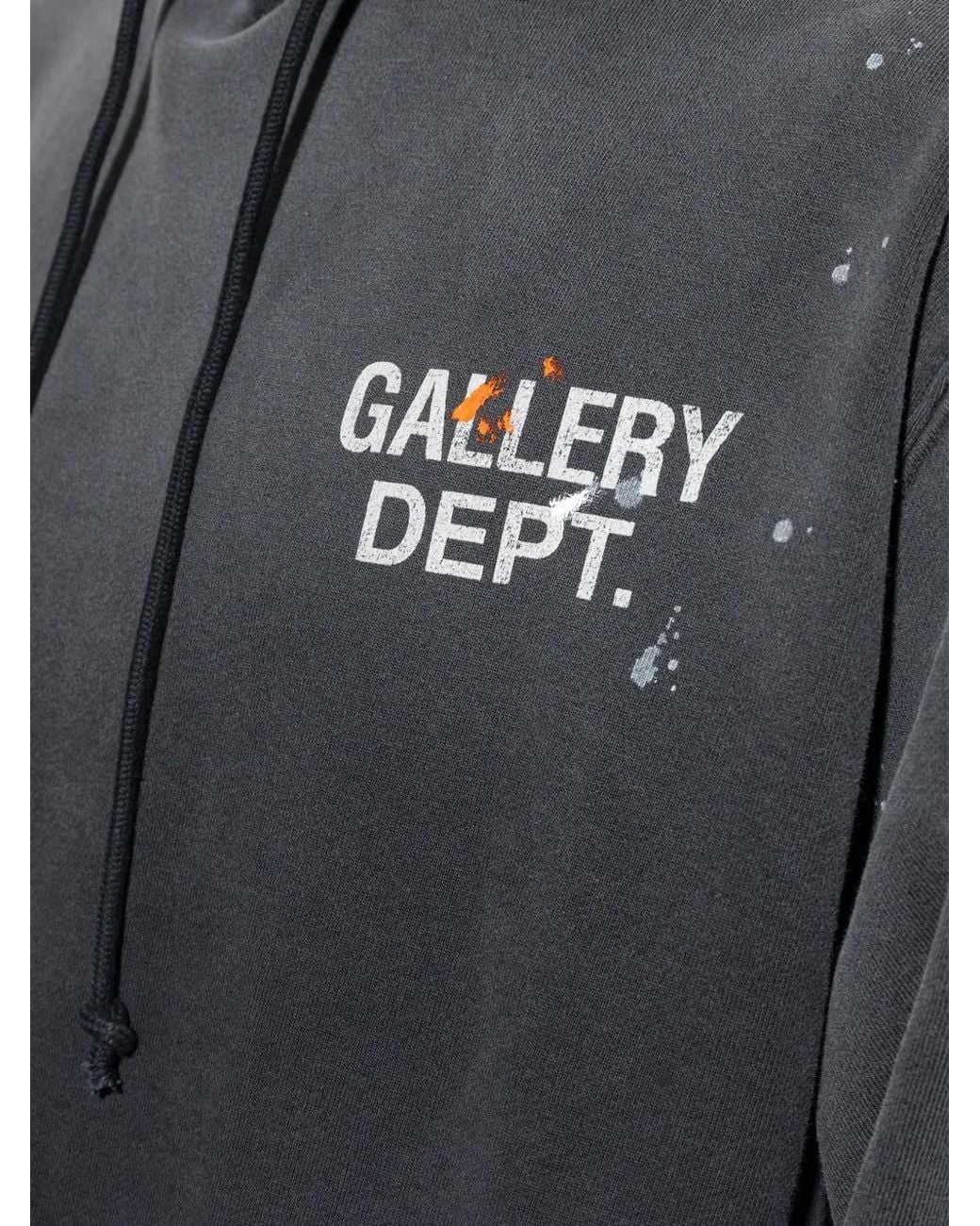 GALLERY DEPT. Blue Gd Paint Logo Hoodie for men
