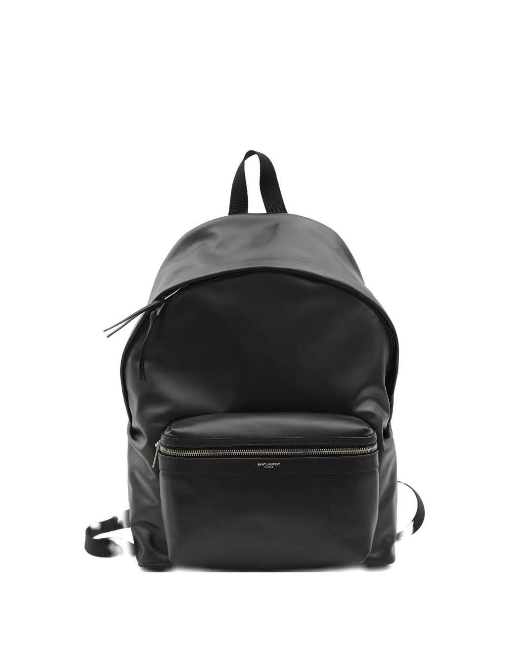 Saint Laurent Black City Backpack Bags for men