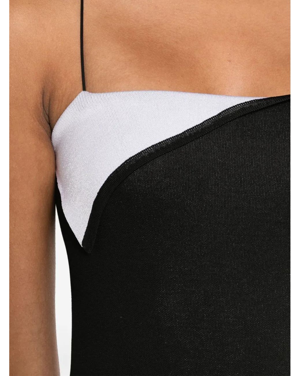 Jacquemus Black 'Aro' Mini Dress