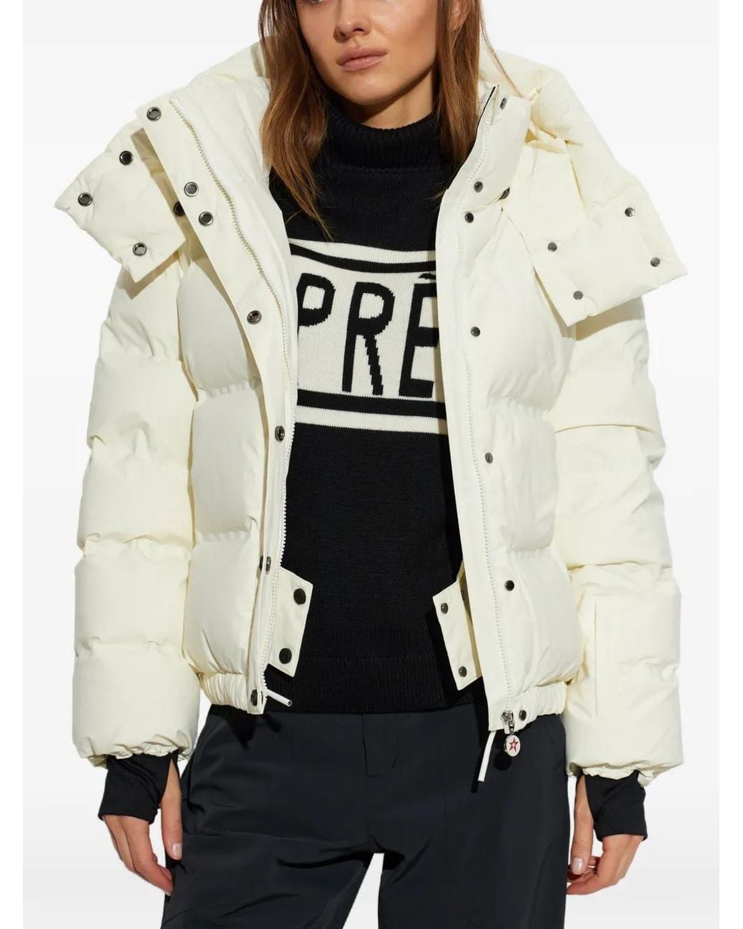 Perfect Moment White Moment Ski Down Jacket